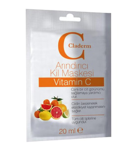 Claderm Kil Maskesi 20 ml Sachet – C Vitamin