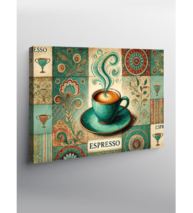 Kanvas Tablo Espresso Sanatı