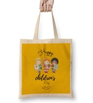 Happy Childrens Day 2021 Bez Çanta Uzun Saplı