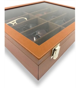 Richbox 10'lu Gözlük Kutusu Taba