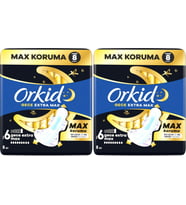 Hijyenik Ped Gece Ekstra Max (Boy 6) 8 Adet Ped (2 paketi)