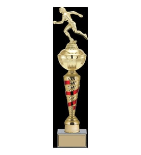 ODAK KUPA - Figürlü Kupalar - Atletizm Kadın Figürlü Kupalar FG-077 C - 50 cm