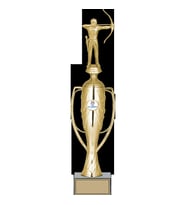 ODAK KUPA - Figürlü Kupalar - Okçu Figürlü Kupalar FG-026 A - 45 cm