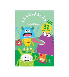 Boyama Şenliği Canavarlar Doğan Yayınları