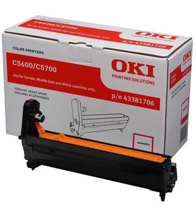 Tonersepeti Oki C5600-43381706 Orjinal Kırmızı Drum Ünitesi