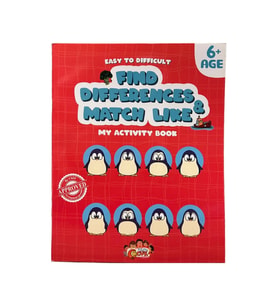 Find Differences Matc Like My Activity Book