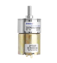 ZGA37RG 12V 37mm 100Rpm Redüktörlü DC Motor Metal Dişli Yüksek Tork Kuvvet Robot Oyuncak RC Araba