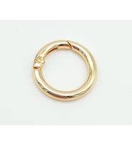 Angel Çanta Aksesuar 2 Cm Light Gold Yaylı Halka 1 Adet