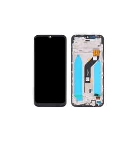 Tecno Spark 6 Go İle Uyumlu Lcd Ekran Dokunmatik Çıtalı KE5j KE5k (Siyah)