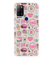 Omix X300 X500 X400 X600 X700 Kılıf Desemli Silikon Donut Flamingo 1415