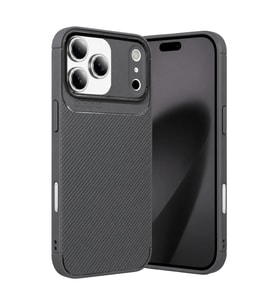 Apple iPhone 17 Pro Auto Focus Karbon Kapak - Gri