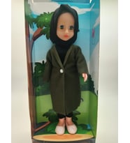 Global Toys Tesettürlü Yeni Meryem Bebek GL100842 (Koyu Yeşil)
