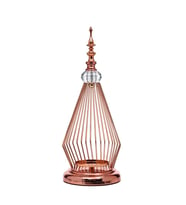 Vitale Prizma Dekoratif Mumluk Bronz 15x14x37 cm AK.JE0069