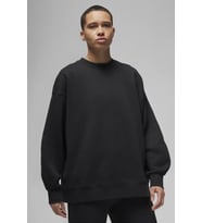 Nike Jordan Jumpman Flight Fleece Crew Oversize Kadın Geniş Kalıp Sweatshirt Açık Mavi