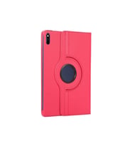 Huawei MatePad 11 (2021) Uyumlu Zore Dönebilen Standlı Kılıf (K.Pembe)