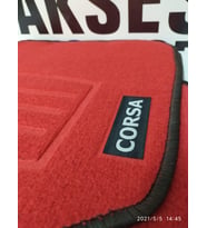 Corsa D Kırmızı Paspas Orjinal Mugen Halı PASPAS