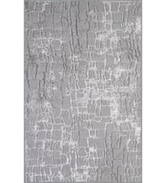 Eliana Home Baskılı, Yıkanabilir Kaymaz Taban Salon Halısı LNA1065 100x150 cm (Gri)