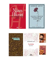 Lavinia Aşk Şiirleri-hasretinden Prangalar Eskittim-nazım Hikmet-ah'lar Ağacı (2 NOT DEFTERLİ) (Renksiz)