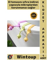 #KlozetAparatı Hijyenik Tuvalet Kapağı Pratik Şık Mikrop Mantar Tasarımlı Klozet Kaldırma Aparatı