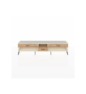 Arges TV Ünitesi Tek Raflı 3 Çekmeceli  220x30x51 Aytaşı-Çam