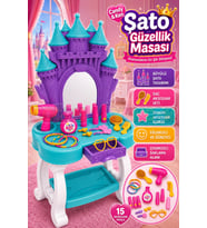 Candy & Ken Şato Güzellik Masası - Güzellik Setleri - Kuaför Oyuncak Seti - Makyaj Seti