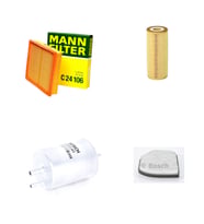 Filtre Bakım Seti Mercedes SLK 200 Kompressor R170 1998-2003 Hava + Yağ F + Yakıt F. + Polen Sardes