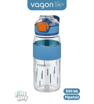 550 ML Rahat İçim (Pipetsiz) Taşıma Kulplu Çocuk Su Matarası -VGN3001ML550