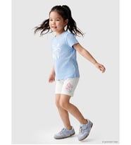 LCW Kids Beyaz Kız Çocuk Kısa Tayt