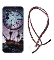 Huawei Nova Y70 Y90 Nova 9 SE  Kılıf Boyun Asklı Rasta Silikon Time 1749