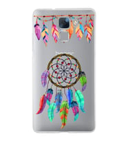 PrintiFy Huawei Honor 7 ile Uyumlu 1mm Slim Fit Nazar Boncuğu 6 Baskılı Şeffaf  Kılıf