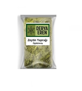 Zeytin Yaprağı Öğütülmüş İlk Hasat İlaçsız 100 gr, Derya Eren