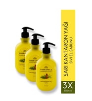 Therapyca Aromaterapik Sıvı Sabun 500 ml - Doğal Sarı Kantaron Yağı İçerir x3