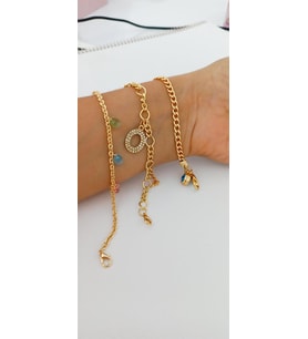 3 Adet Gold Renk Bileklik :4
