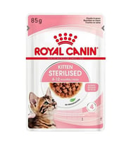 Royal Canin Kitten Gravy Sterilised Kısırlaştırılmış Yavru Kedi Konservesi 85gr