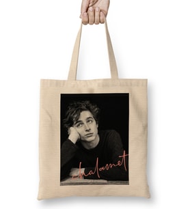 Chalamet Awesome Merch of Timothee Bez Çanta Uzun Saplı
