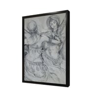 Dans Çerçeveli Mdf Tablo