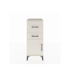 Hyperion Komodin 2 Çekmeceli Tek Kapaklı 44x44x106 Aytaşı-Aytaşı
