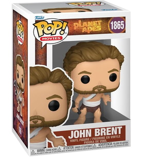 Nita Toys Funko Pop Movies: Planet Of The Apes - John Brent Figür (Krem)