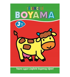 Eğlenceli Boyama - 3 Yaş Üstü 4'lü Pastel Boya Hediyeli