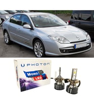Renault Laguna 3 Led Xenon Kısa Far Ampulü H7 Mono Yeni Seri Beyaz 2008+
