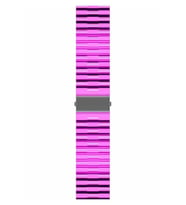 Samsung Galaxy Watch 46mm Uyumlu 22mm Kordon Şeffaf Renkli Transparan KRD-27 Kayış