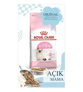 Royal canin kitten 36 yavru kedi maması 4 kg orjinal çuvaldan bölme