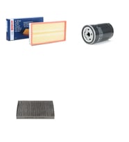 Bosch Filtre Bakım Seti Seat Toledo 1.8 1999-2002 Hava + Yağ f. + Polen Filtre Sardes