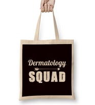 Dermatology Squad Dermatologist Skin Doctor Medic Nurse Bez Çanta Uzun Saplı