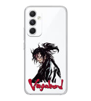 Samsung Galaxy A55 Uyumlu Vagabond Anime Desenli Şeffaf Telefon Kılıfı