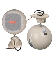 Magicvoice MV-12 7.5 CM 20 Watt Komütatörlü Hat Trafolu Sütun Sarkık Hoparlör 2'Li Okul Cami Konferans Salonu Hoparlörü
