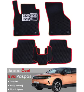 OPEL GRANDLAND HYBRİD (2025-2025) Uyumlu EVA Paspas Tam Set–Araca Özel,Kolay Montaj,Oto Paspas