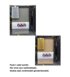 Babalar Günü Hediye Seti –Defter + Parfüm + Kalem