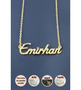 Emirhan İsimli Kolye