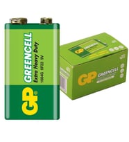 GP 1604G-B Greencell 9 Volt Pil 10'lu Paket